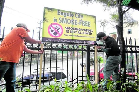 smoking area in baguio 2024|Baguio, loving flies, but the good kind .